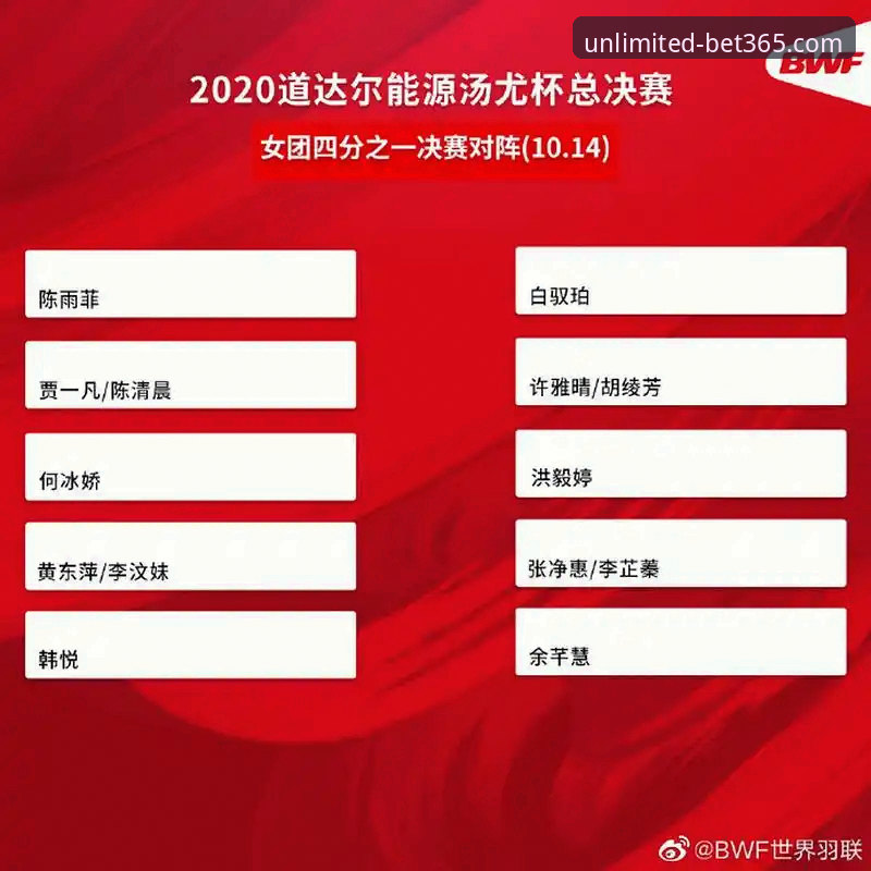 Bet365平台怎么样 尤伯杯半决赛vs决赛入场券:中国女队三连胜背后的实力与Bet365平台观赛体验
